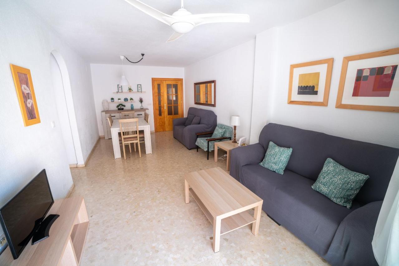 Apartamento Con Piscina Y Terraza A 50 Metros De La Playa Roquetas de Mar Buitenkant foto