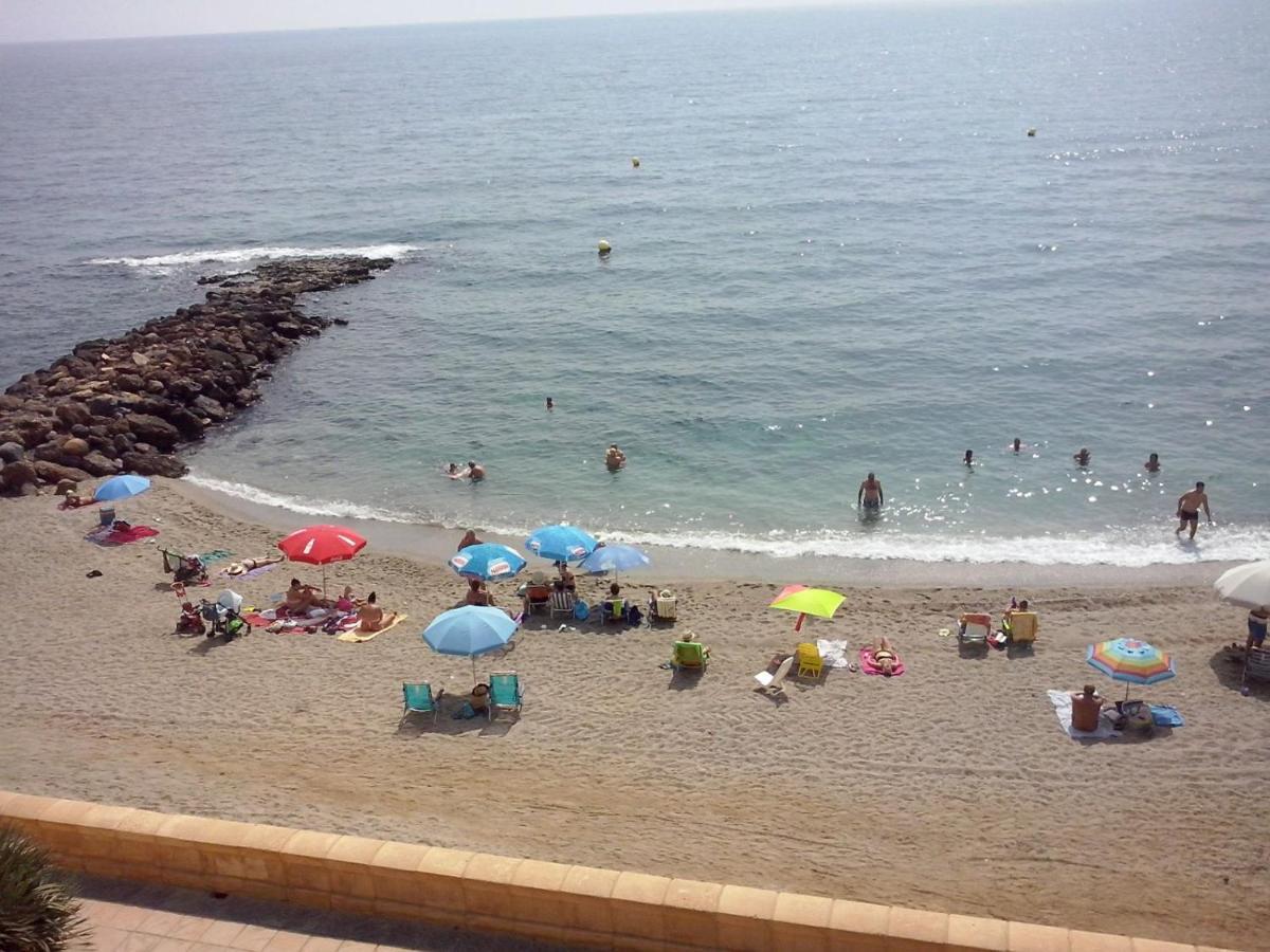 Apartamento Con Piscina Y Terraza A 50 Metros De La Playa Roquetas de Mar Buitenkant foto