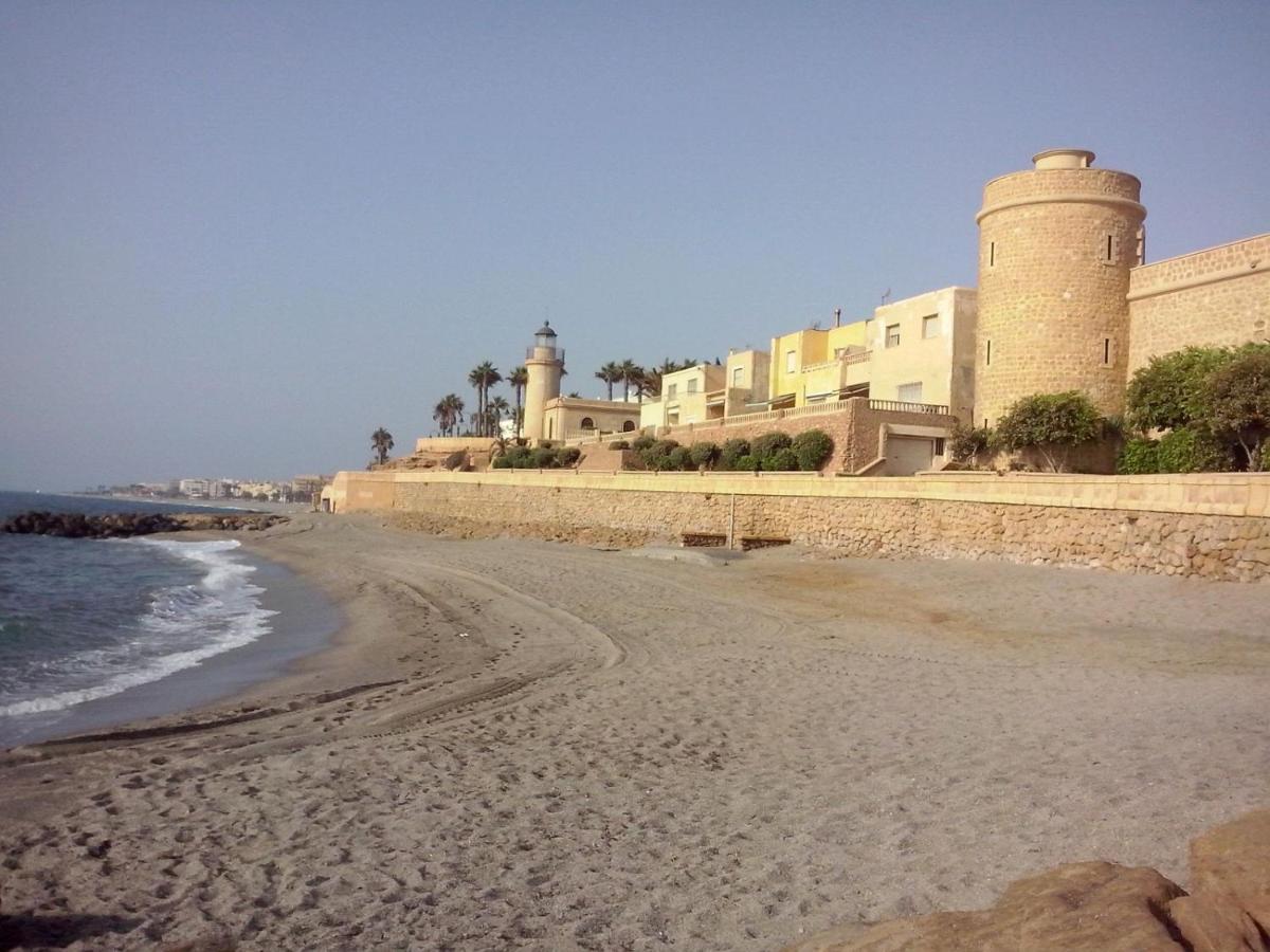 Apartamento Con Piscina Y Terraza A 50 Metros De La Playa Roquetas de Mar Buitenkant foto