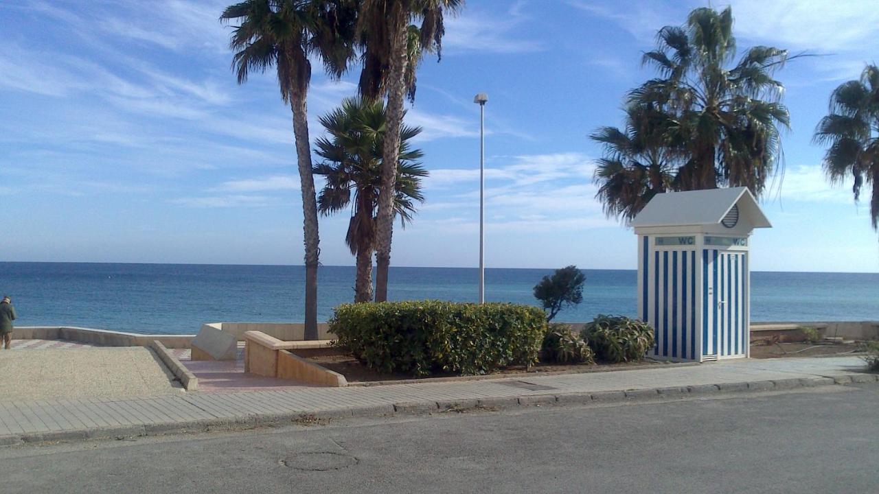 Apartamento Con Piscina Y Terraza A 50 Metros De La Playa Roquetas de Mar Buitenkant foto