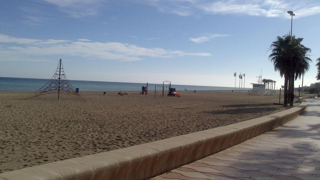 Apartamento Con Piscina Y Terraza A 50 Metros De La Playa Roquetas de Mar Buitenkant foto