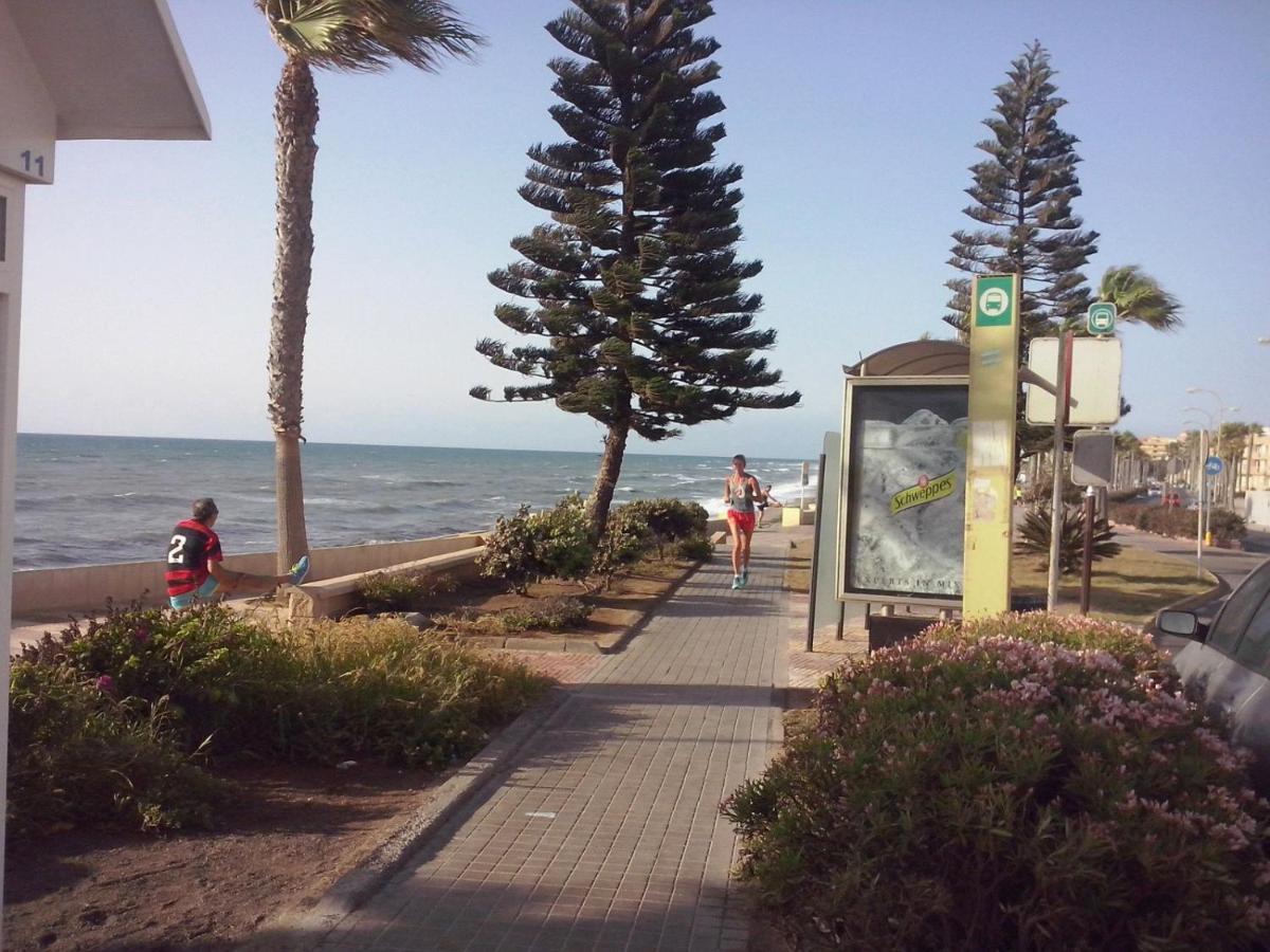 Apartamento Con Piscina Y Terraza A 50 Metros De La Playa Roquetas de Mar Buitenkant foto