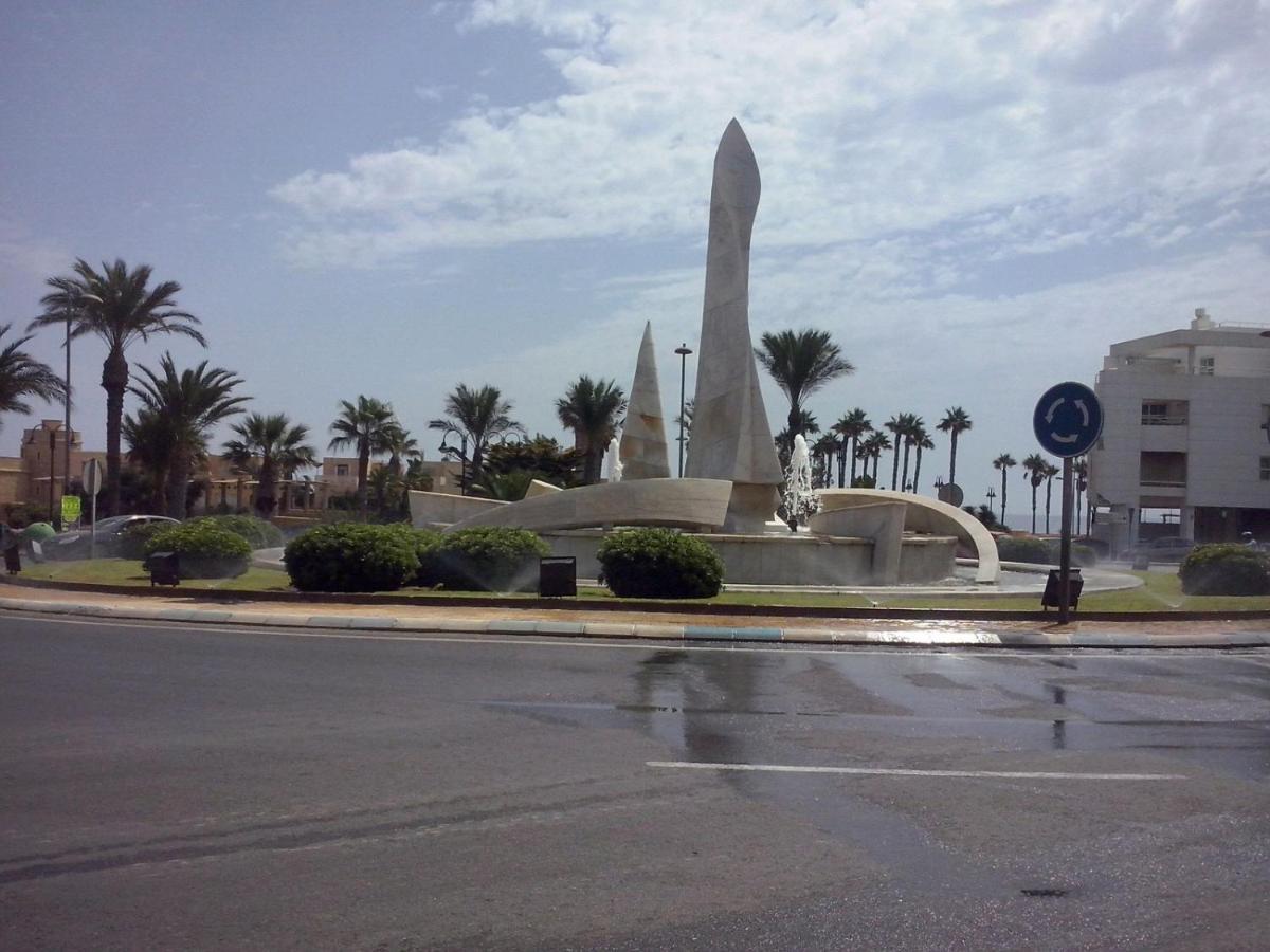 Apartamento Con Piscina Y Terraza A 50 Metros De La Playa Roquetas de Mar Buitenkant foto