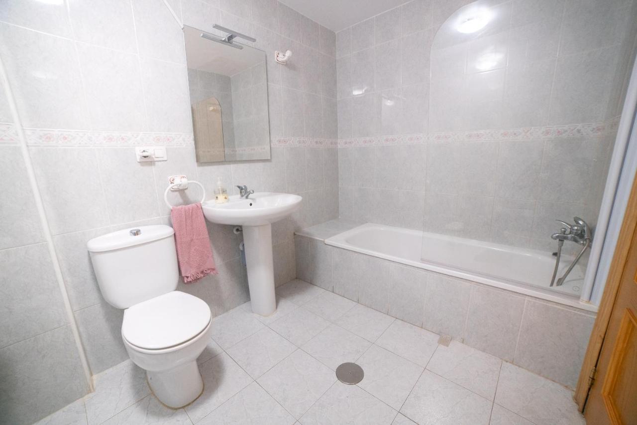 Apartamento Con Piscina Y Terraza A 50 Metros De La Playa Roquetas de Mar Buitenkant foto